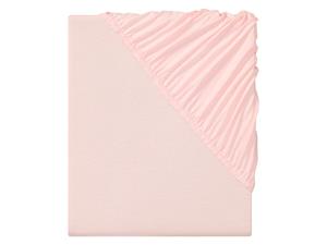 Livarno home Jersey hoeslaken, 180-200 x 200 cm (Lichtroze)