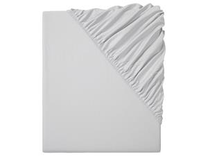 Livarno home Jersey-hoeslaken 180-200 x 200 cm (Lichtgrijs)