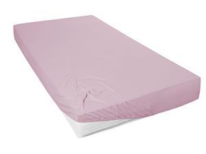Primera Jersey hoeslaken (90-100 x 200 cm, Paars)