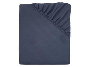 Livarno home Fleece hoeslaken 180-200 x 200 cm (Blauw)