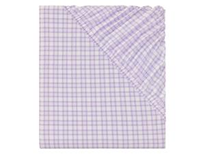 Livarno home Hoeslaken, 180-200 x 200 cm (paars geruit)