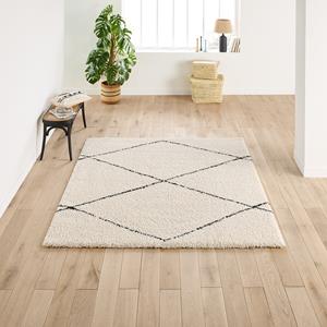 LA REDOUTE INTERIEURS Vierkant vloerkleed in berber stijl, Fatouh