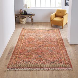 LA REDOUTE INTERIEURS Kilim vloerkleed in jute en katoen, Saliha