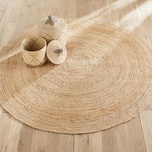 AM.PM Rond vloerkleedØ250 cm in jute, handgevlochten, Hempy