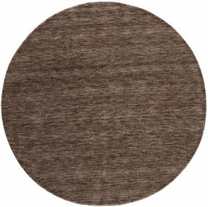 MOMO Rugs  Panorama Uni Rond Dark Brown - 150 rond Vloerkleed