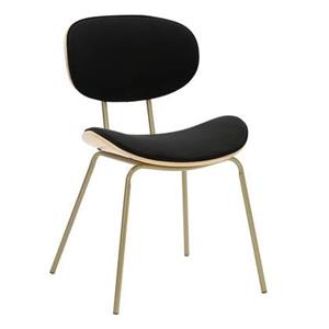 CALICOSY  Stoel Olympe - Beige en Zwart