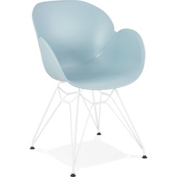 Alterego FIDJI Moderne stoel - Blauw