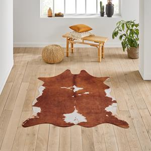 LA REDOUTE INTERIEURS Vloerkleed met koevacht effect, Dottie