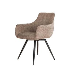 Fraaai  Cilta draaibare armstoel - boucle - zand