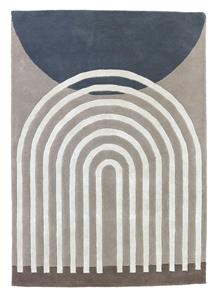 Finarte  Vloerkleed Atrium Wool Rug Grey - 140x200 cm