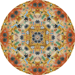 Moooi Carpets  Vloerkleed Utopian Fairy Tales Joy Soft - 350 cm rond