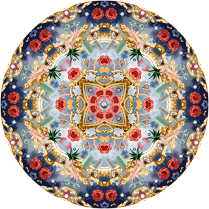 Moooi Carpets  Vloerkleed Utopian Fairy Tales Royal Soft - 250 cm rond
