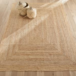 AM.PM Vloerkleed in jute, formaat XL, handgevlochten, Hempy
