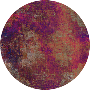 Moooi Carpets  Rond Vloerkleed Erosion Round Rhodonite Soft Yarn - 350 cm rond