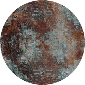 Moooi Carpets  Rond Vloerkleed Erosion Round Rust Soft Yarn - 350 cm rond