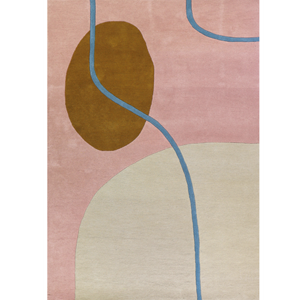 Finarte  Vloerkleed Ruukku Wool Rug Pink - 200x300 cm