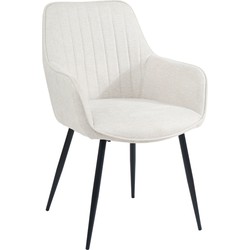 Housecraft Living Maud Eetkamerstoelen Off-White - Set van 2