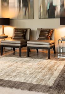 Easy Living  Vloerkleed Blade Border Choco/Mocha -