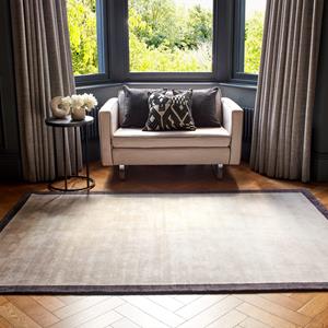 Easy Living  Vloerkleed Blade Border Putty/Charcoal 10 -