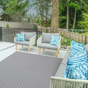 Easy Living  Vloerkleed Antibes AN07 Light Grey Arrow -