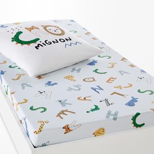 LA REDOUTE INTERIEURS Hoeslaken in katoen, voor kinderen, Cro Mignon