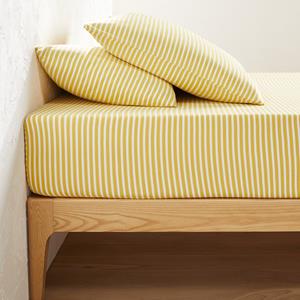 LA REDOUTE INTERIEURS Hoeslaken jerseykatoen/modal, omslag 30 cm Dolsi