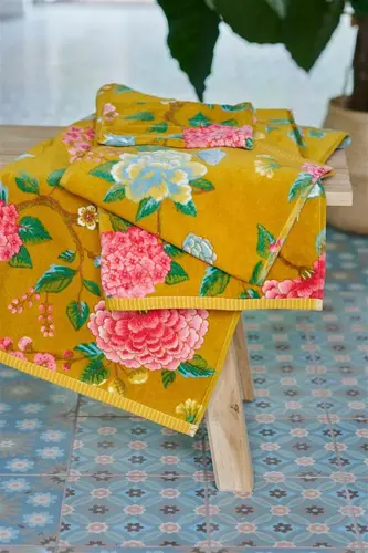 Pip Studio Good Evening Yellow 55x100