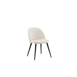 Fjôrd  Eetkamerstoel Beige|Zwart - Set van 2