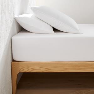 LA REDOUTE INTERIEURS Hoeslaken, katoen flanel, omslag 30 cm, Clara
