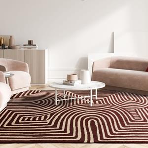 Easy Living  Vloerkleed Reef RF29 Curve Plum -