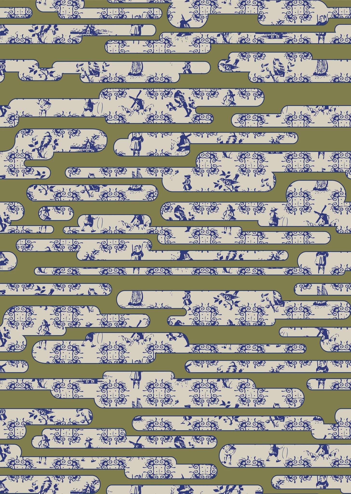 Moooi Carpets  Vloerkleed Dutch Sky Gold Soft Yarn -