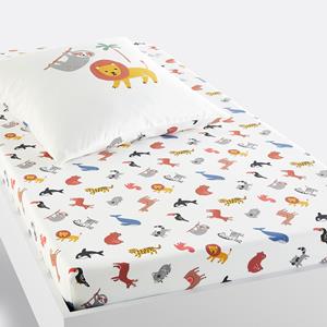 LA REDOUTE INTERIEURS Hoeslaken in biologisch katoen My World