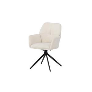 Svea  Lucetta eetkamerstoel - boucle - wit