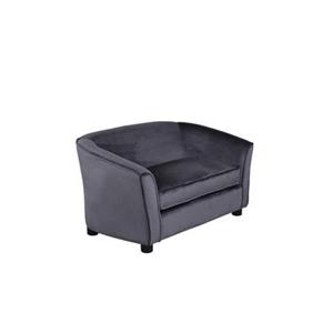Fjôrd  Kinderstoel Donkergrijs - Velvet - Måna