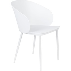 Housecraft Living Gigi Eetkamerstoelen Wit - Set van 2