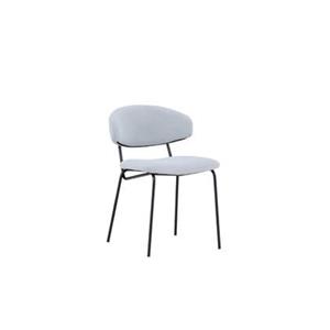 Fjôrd  Eetkamerstoel Lichtblauw - Bouclé - Chico - Set van 2