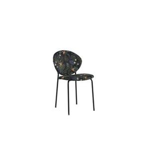 Fjôrd  Eetkamerstoel Planten-print - Polyester - Vault - Set van 2