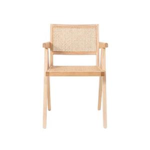 Sissy-Boy Houten eetkamerstoel rotan