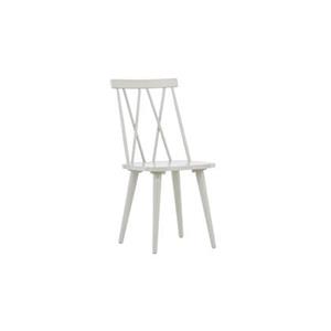 Fjôrd  Eetkamerstoel Lichtgrijs - Rubber Hout - Mariette - Set van 2