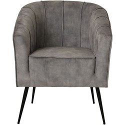 HSM Collection HSM - -Eetkamerstoel Chester-60x63x83-Dolfijn