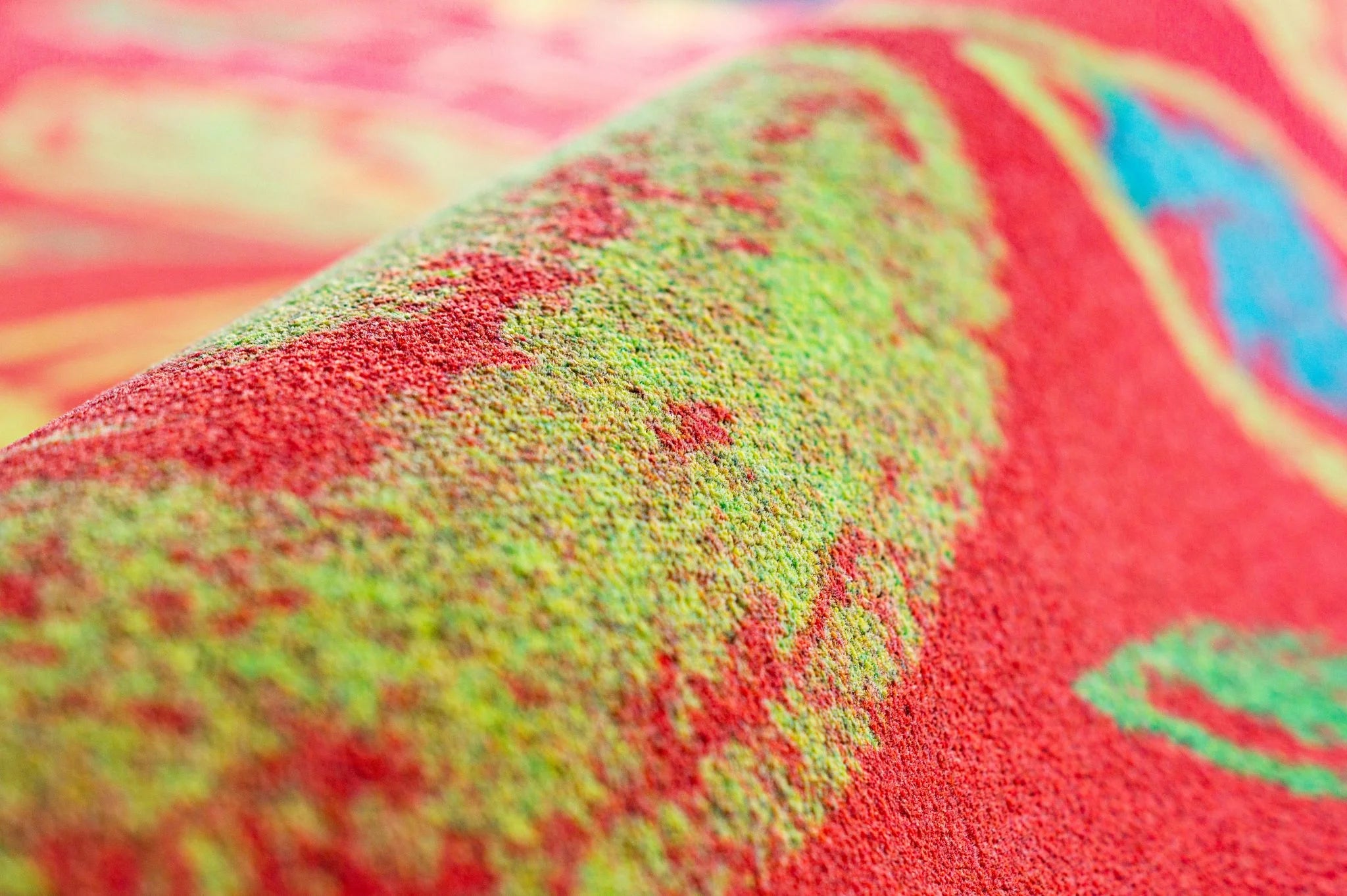 Moooi Carpets  Vloerkleed Sprouts Scarlet Red Wool -