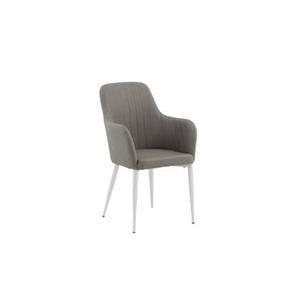 Fjôrd  Eetkamerstoel Wit|Grijs - Comfort Polar - Set van 2