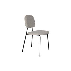 Giga Meubel  Eetkamerstoel Beige Stof - Roos - Set van 2