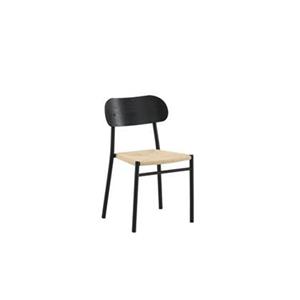 Fjôrd  Eetkamerstoel Naturel|Zwart - Polly - Set van 2