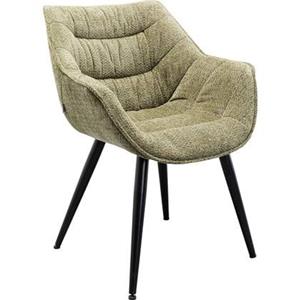 Kare Design Kare Eetkamerstoel Thelma Melange Green