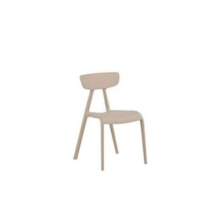 Fjôrd  Eetkamerstoel Beige - Polypropyleen - Ursholmen - Set van 2