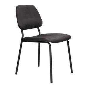 Dutchbone Darby Eetkamerstoel - Set van 2 - Zwart