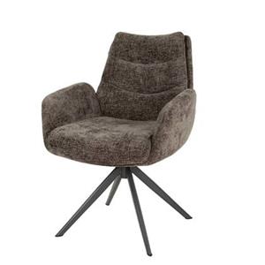 Fraaai Zac armstoel lounge - rich taupe