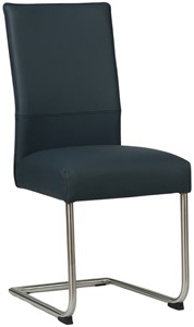 SHOPX HUISCOLLECTIE Leren eetkamerstoel Piece sledepoot rond - Echt leer, Industrieel, Comfortabel en kies uit meer dan 150+ kleuren - Ontdek de Vele Leersoorten en Kleuren bij ShopX