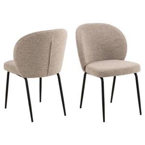 Giga Living  Eetkamerstoel Santiago Beige - Set van 2